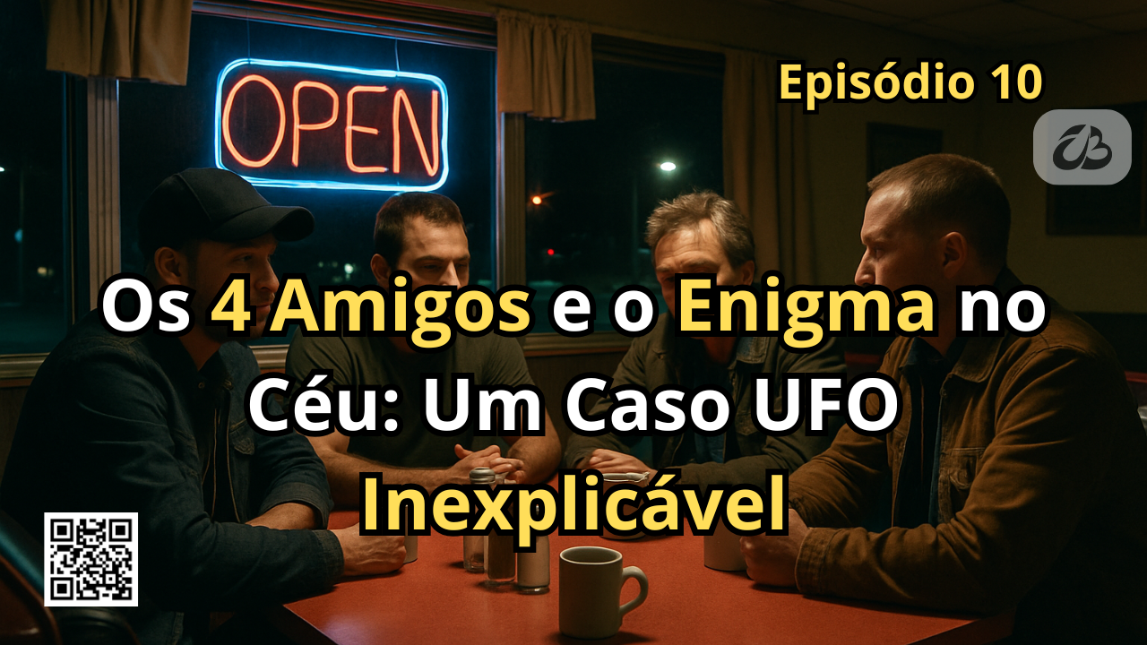 Episódio 10 - Os 4 Amigos e o Enigma no Céu: Um Caso UFO Inexplicável